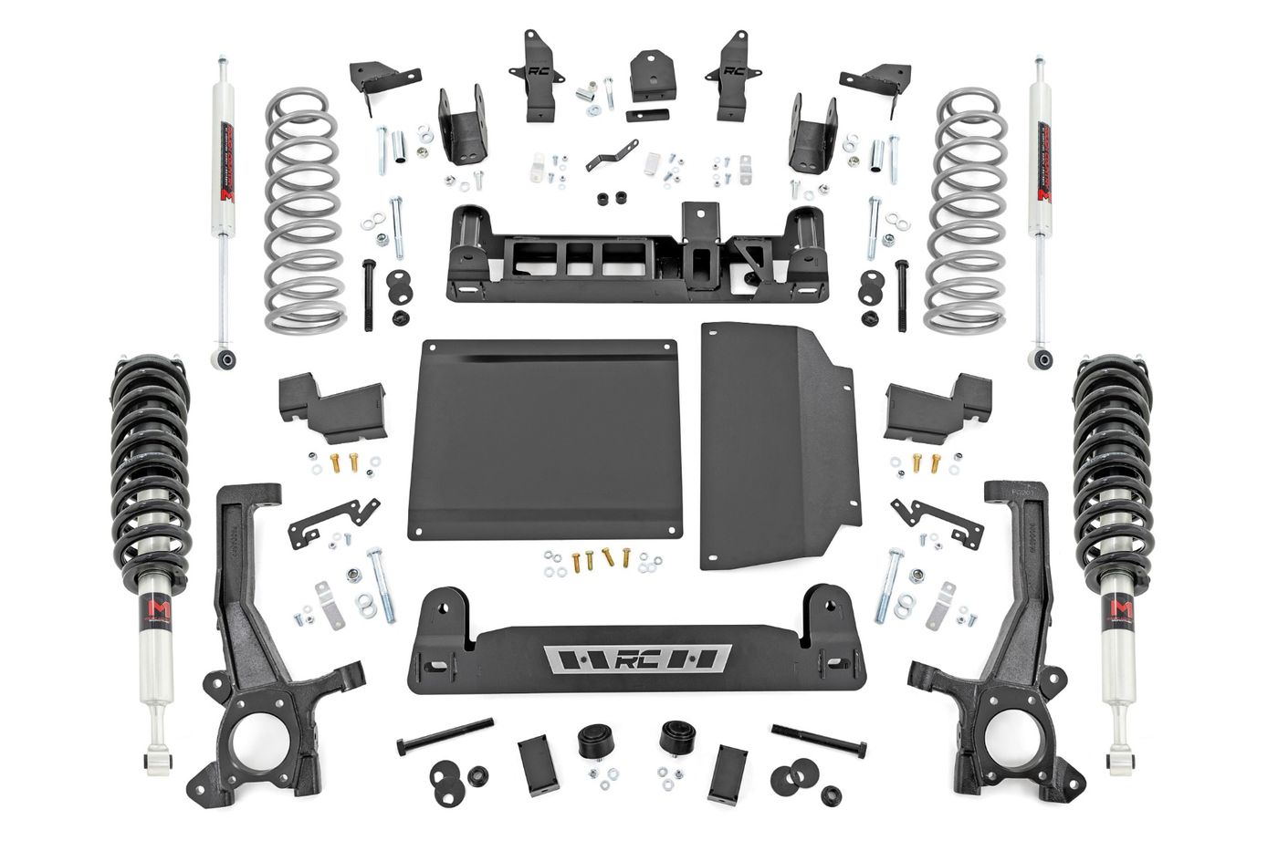 Rough Country 6 Inch Lift Kit | M1 Strut | Rear Coil | Toyota Tundra 4WD (2022-2026)