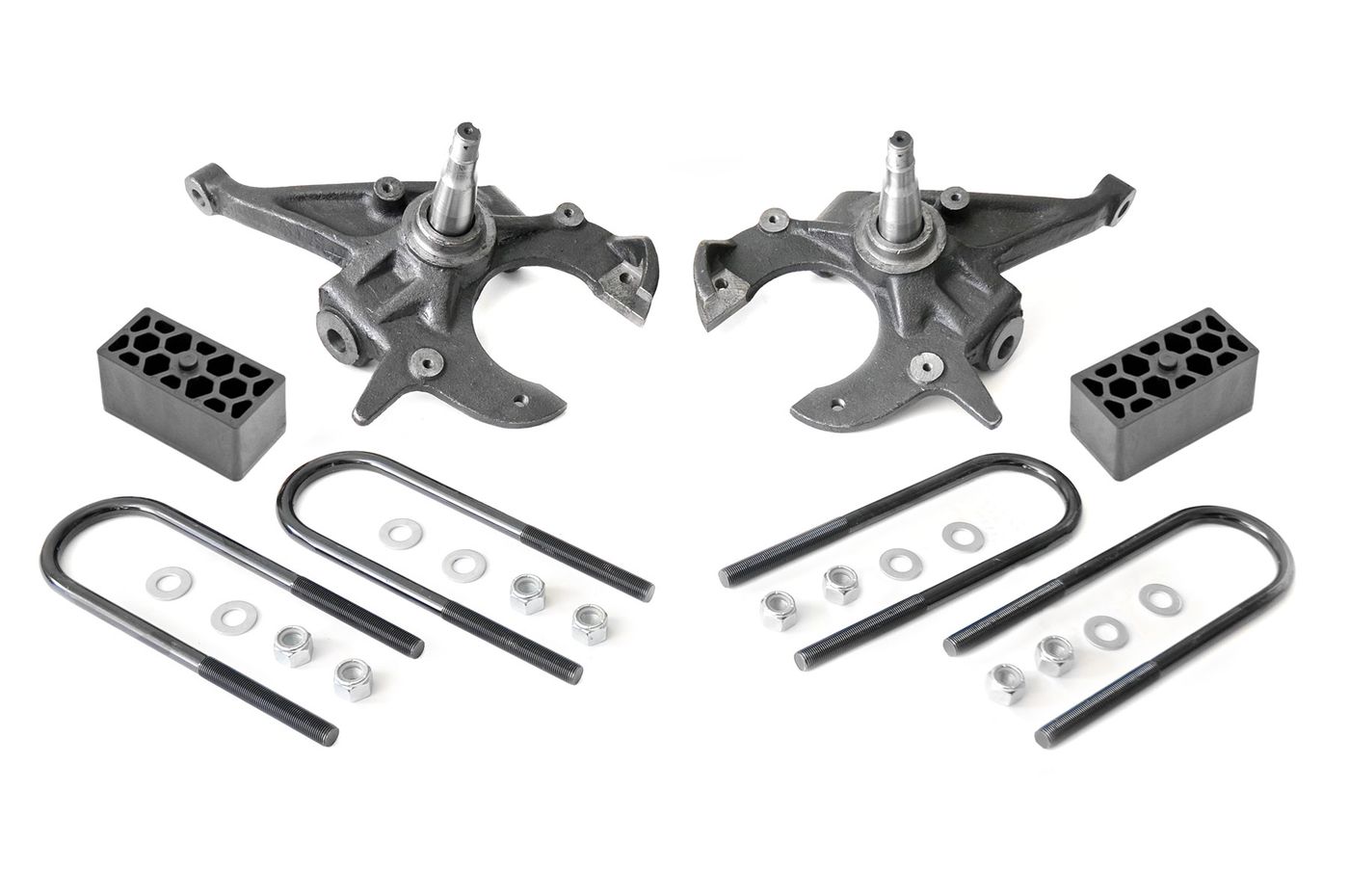 Rough Country Lowering Kit | 2 Inch FR | 2.5 Inch RR | Chevy/GMC Blazer/S10 Blazer/Sonoma 2WD