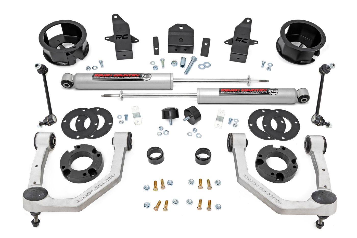 Rough Country 3.5 Inch Lift Kit | N3 | Toyota Land Cruiser 4WD (2024-2026)