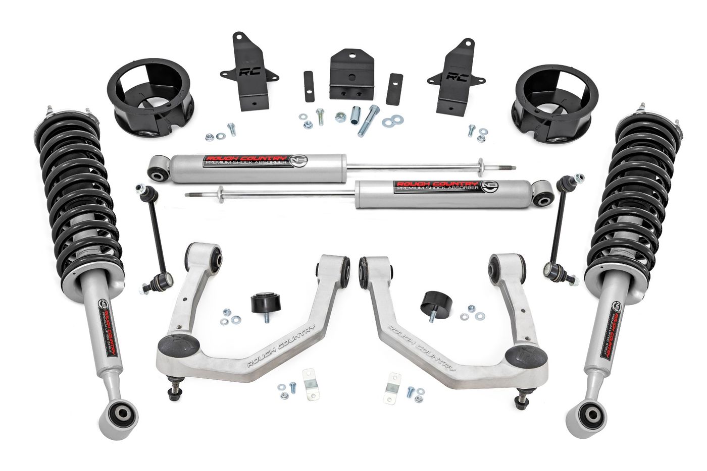 Rough Country 3.5 Inch Lift Kit | N3 | Toyota Land Cruiser 4WD (2024-2026)