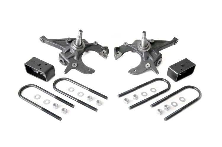 Rough Country Lowering Kit | 2 Inch FR | 3 Inch RR | Chevy/GMC Blazer/S10 Blazer/Sonoma 2WD