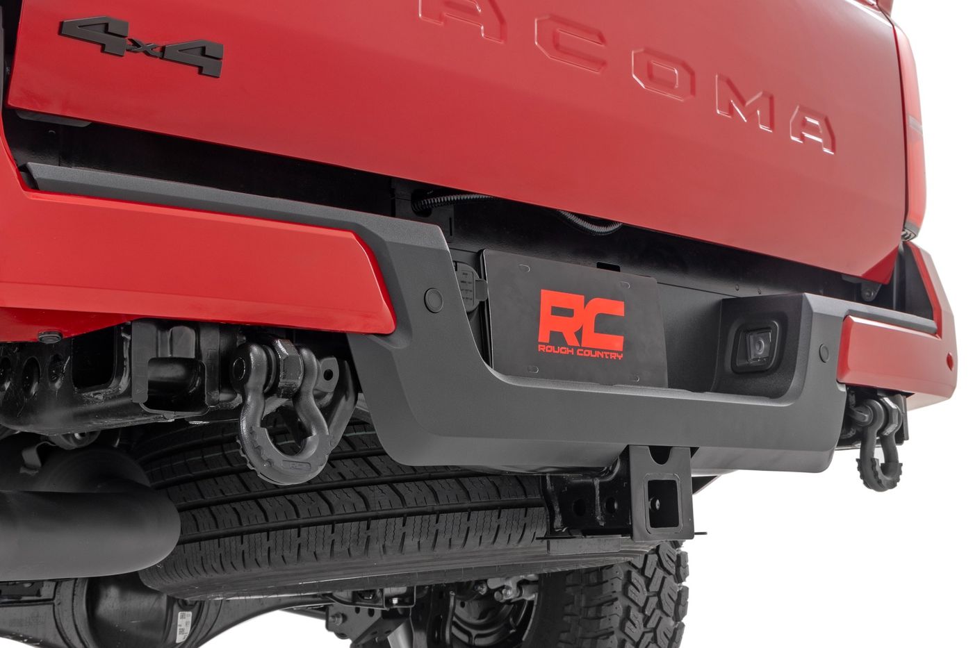 Rough Country Rear Shackle Kit | D-Ring Combo | Toyota Tacoma 2WD/4WD (2024-2026)