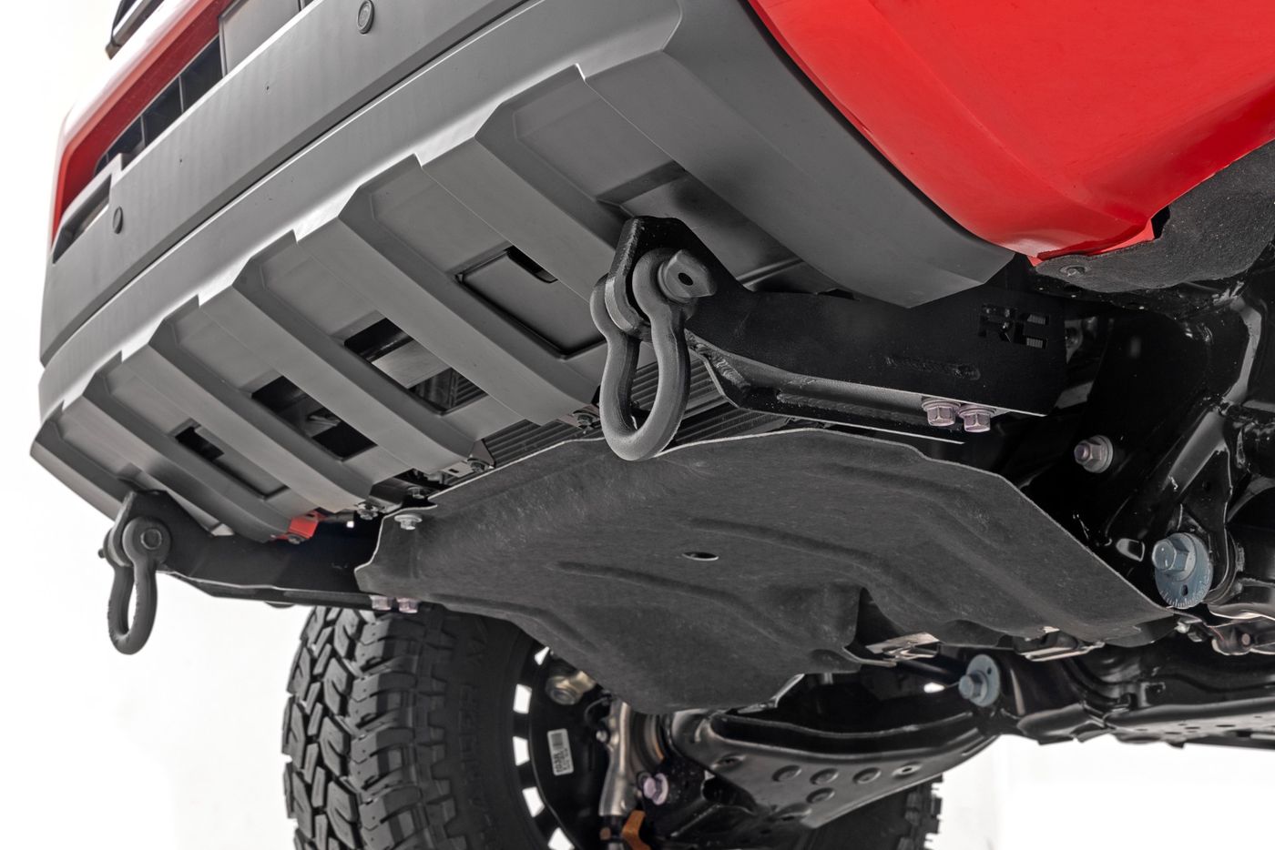 Rough Country Front Shackle Kit | D-Ring Combo | Toyota Tacoma 2WD/4WD (2024-2026)