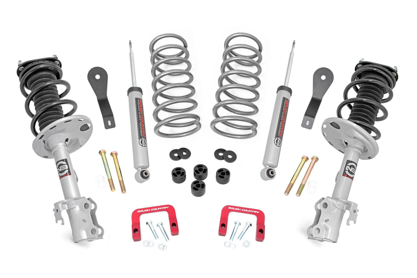 Rough Country 2.5 Inch Lift Kit | N3 Struts | Toyota RAV4 2WD/4WD (2019-2025)