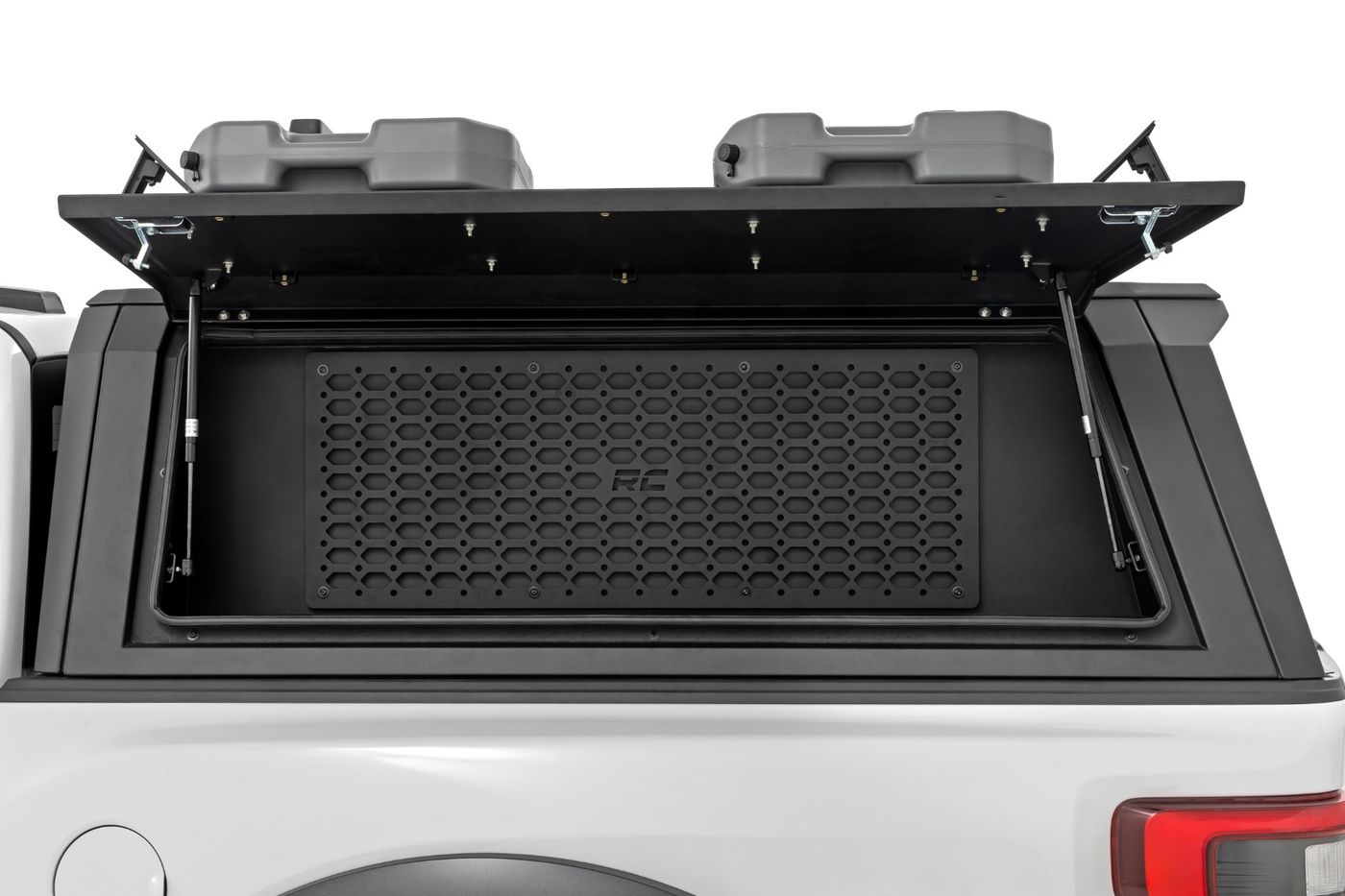 Rough Country Bed Cap Molle Panel Side Storage Bin | Drivers Side | Multiple Makes & Models (Chevy/Ford/GMC/Ram)