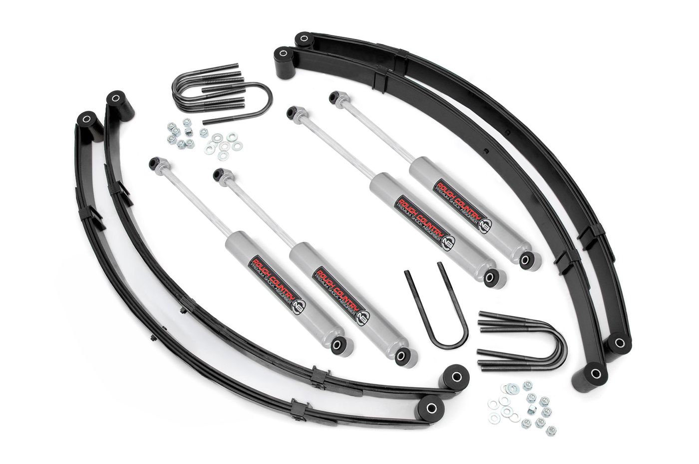 Rough Country 4 Inch Lift Kit | Toyota Land Cruiser FJ40 4WD (1964-1980)