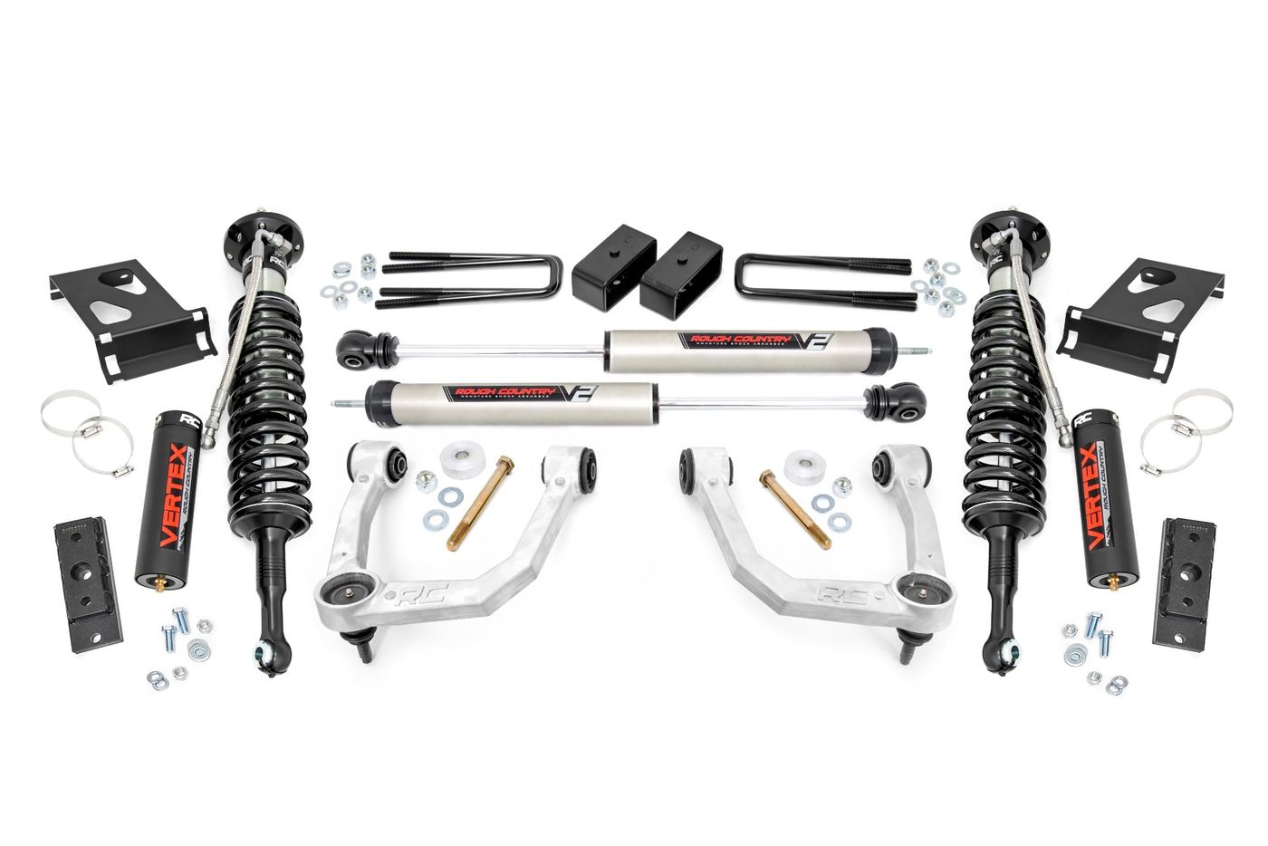 Rough Country 3.5 Inch Lift Kit | UCA | Vertex/V2 | Toyota Tacoma 2WD/4WD (2005-2023)