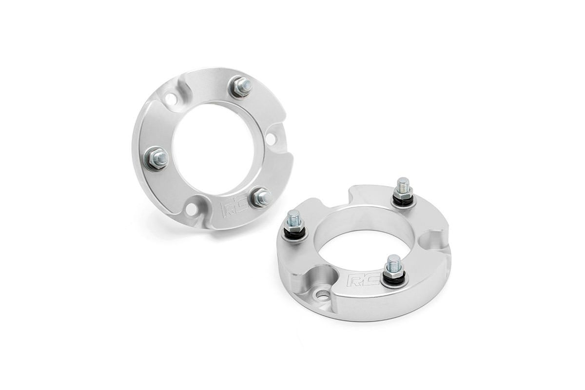 Rough Country 2 Inch leveling Kit | Aluminum | Toyota Tacoma 2WD/4WD (2005-2023)