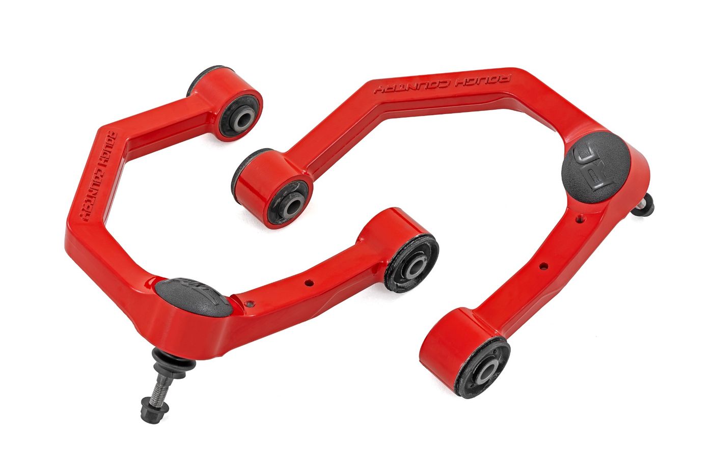 Rough Country Forged Upper Control Arms | 3.5" Of Lift | Red | Toyota 4Runner (25-26)/Tacoma (24-26)