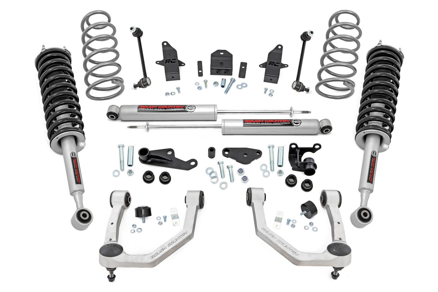 Rough Country 3.5 Inch Lift Kit | N3 | Toyota Tacoma 4WD (2024-2026)