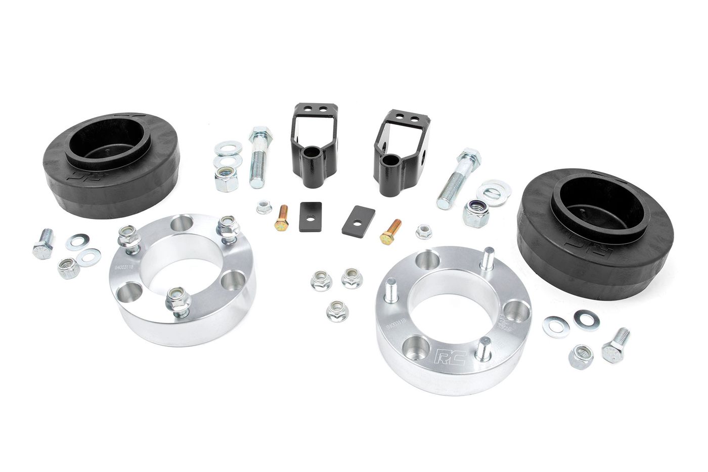 Rough Country 3 Inch Lift Kit | X-REAS | RR Spacers | Toyota 4Runner 4WD (2003-2009)
