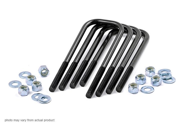 Rough Country Universal U-Bolt Kit | 9/16" thread | 3.125" x 11.5" | Large