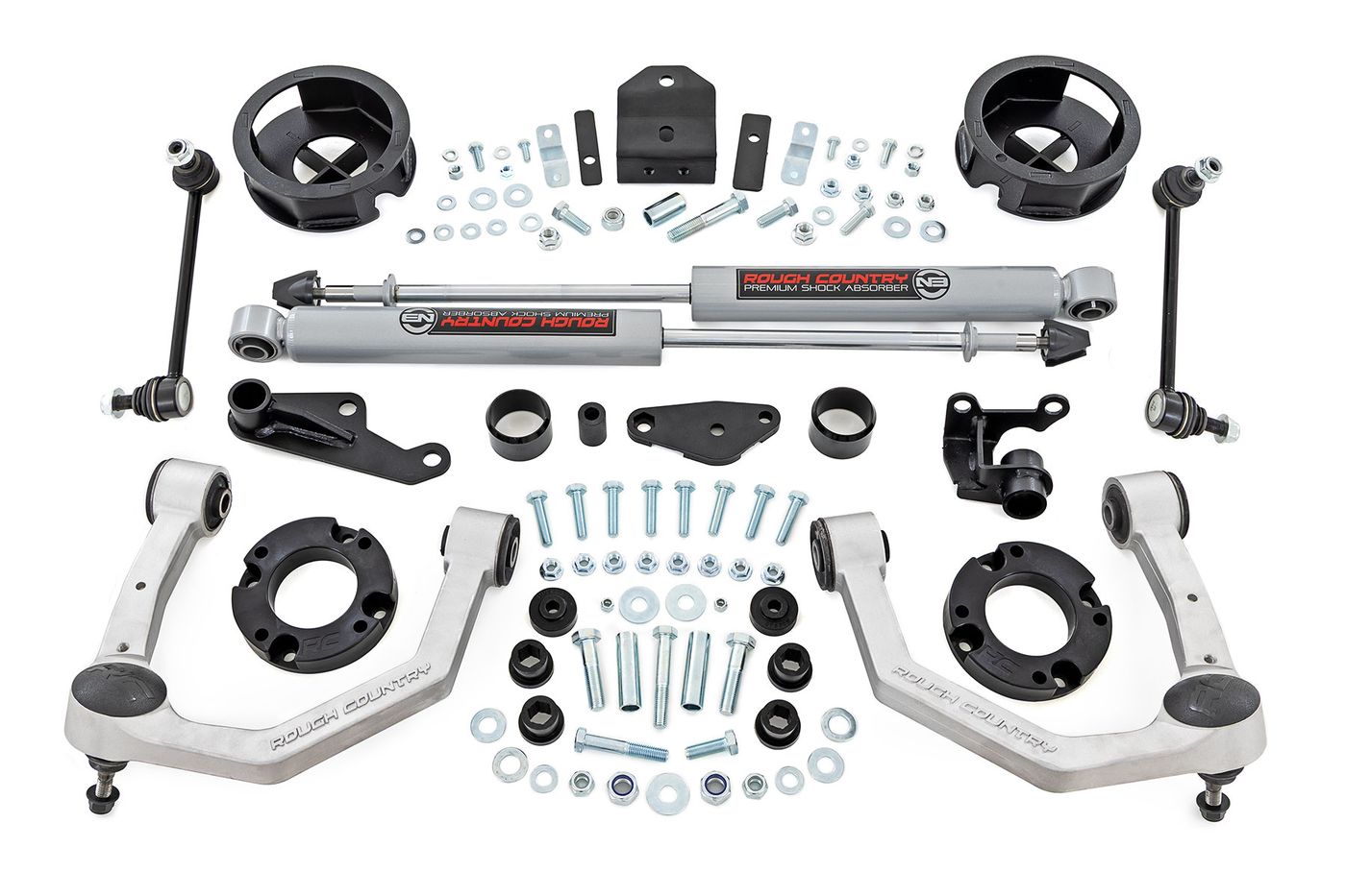 Rough Country 3.5 Inch Lift Kit | TRD Offroad | Toyota 4Runner 4WD (2025-2026)