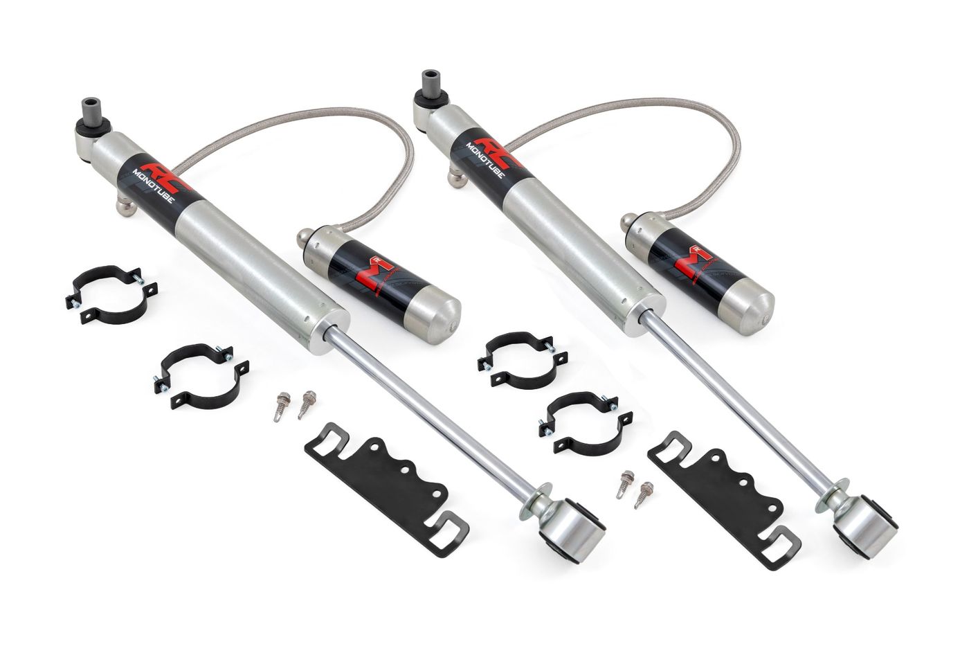Rough Country M1R Monotube Front Shocks | 3-4" | Jeep Gladiator JT 4WD (2020-2026)
