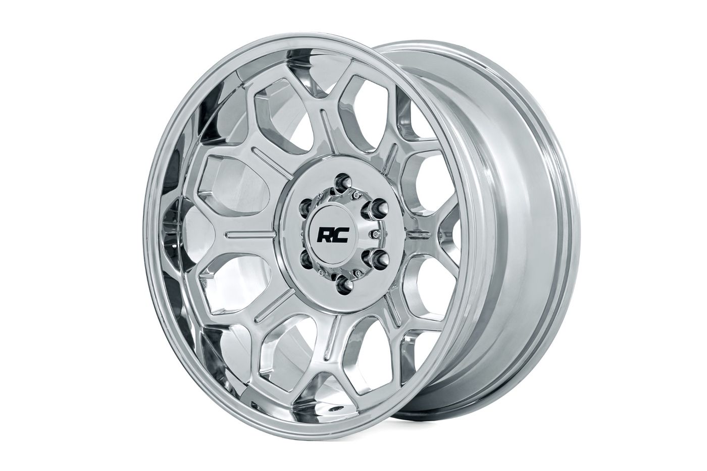 Rough Country Rough Country 77 Series Wheel | One-Piece |Chrome | 22x12 | 8x6.5 | -44mm