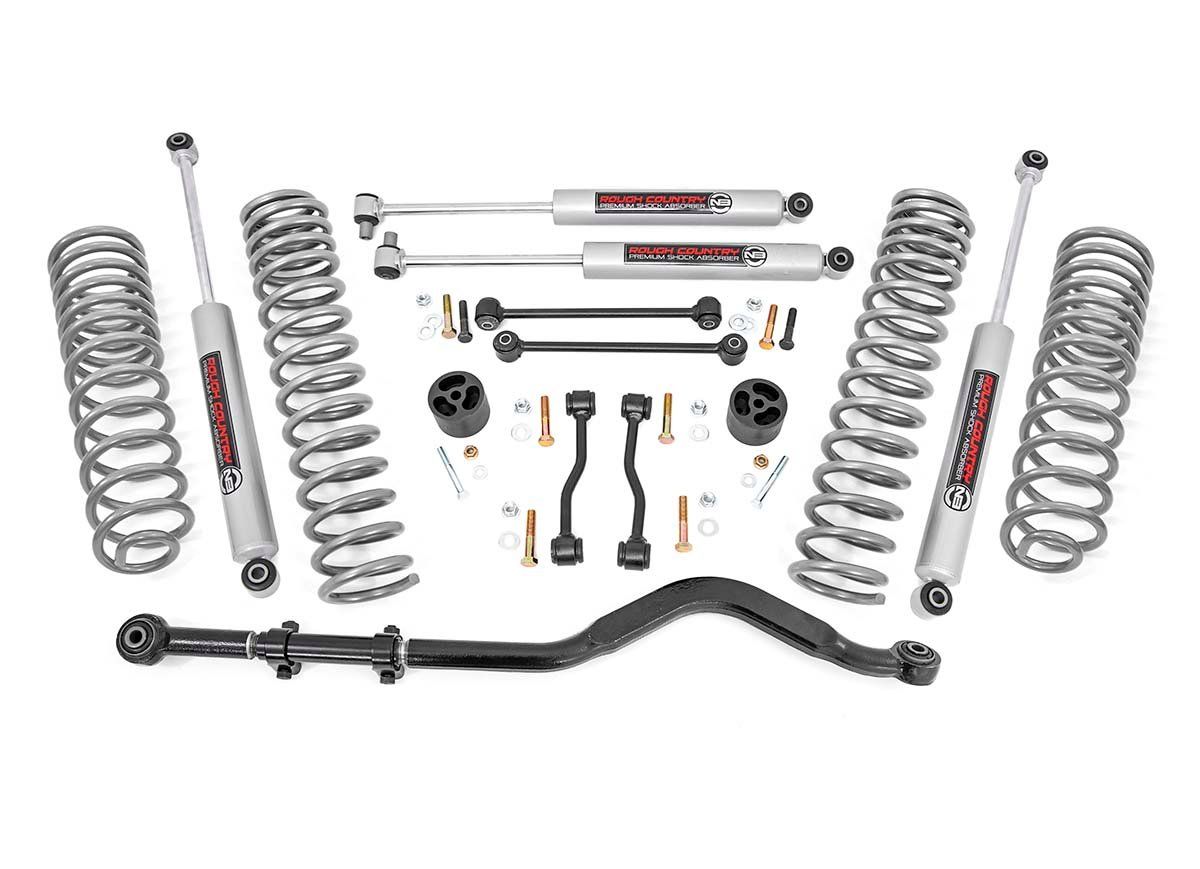 Rough Country 3.5 Inch Lift Kit | Springs | N3 | Jeep Gladiator JT 4WD (2024-2026)