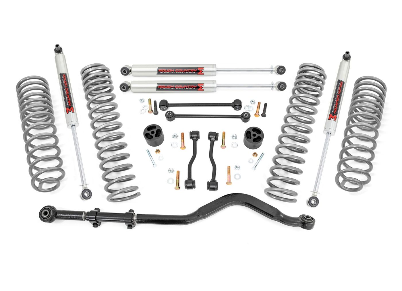 Rough Country 3.5 Inch Lift Kit | Springs | M1 | Jeep Gladiator JT 4WD (2024-2026)
