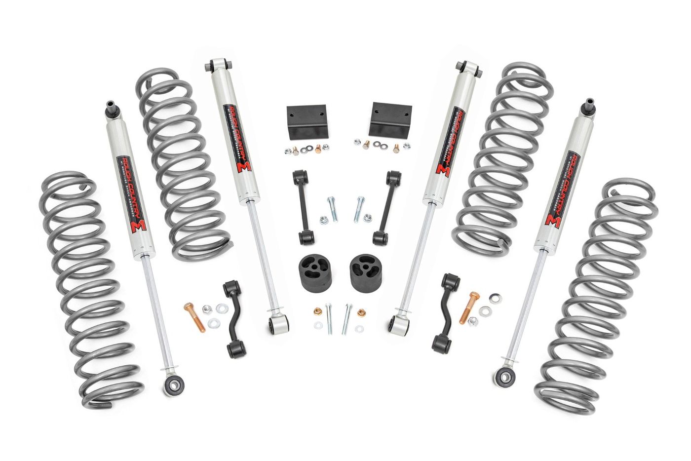 Rough Country 2.5 Inch Lift Kit | Coils | M1 | Jeep Wrangler Unlimited 4WD (2024-2026)