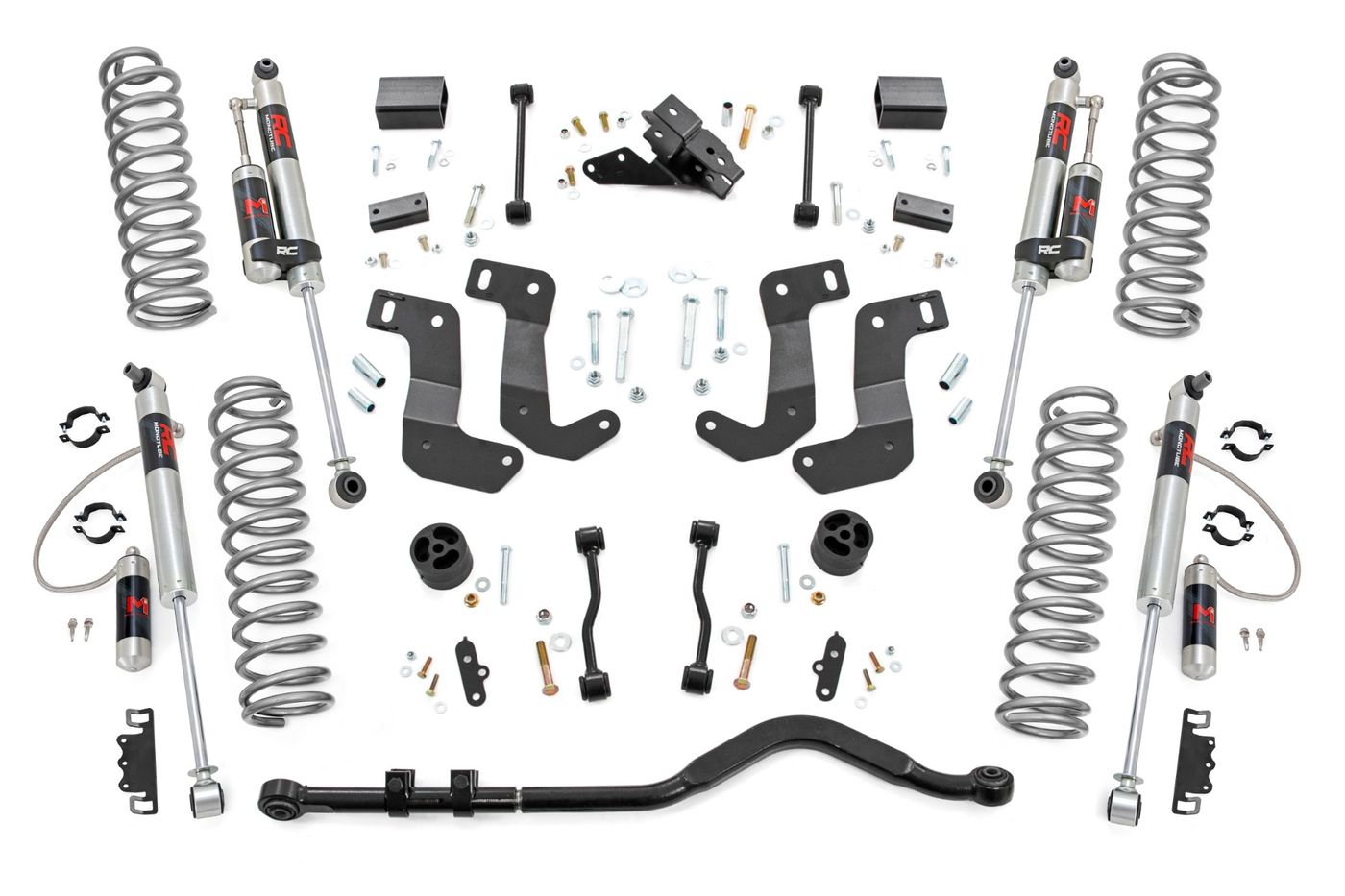 Rough Country 3.5 Inch Lift Kit | C/A Drop | Stage 1 | M1R | Jeep Wrangler Unlimited (24-26)