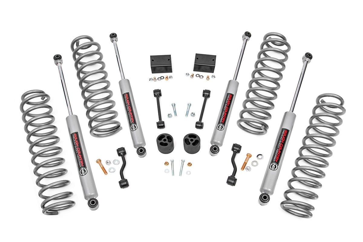Rough Country 2.5 Inch Lift Kit | Coils | Jeep Wrangler Unlimited 4WD (2024-2026)