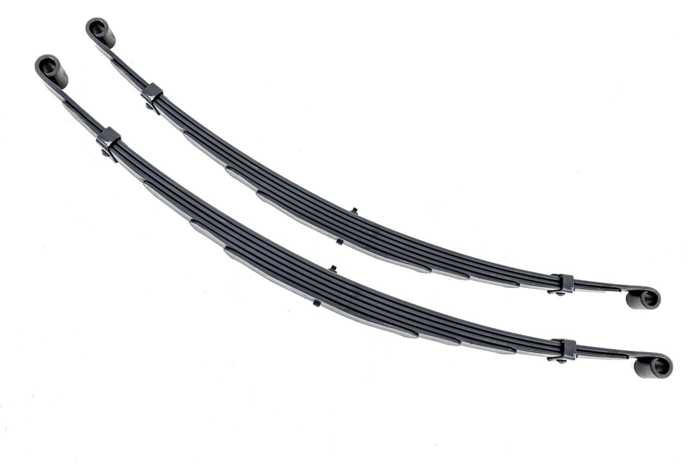 Rough Country Front Leaf Springs | 4" Lift | Pair | Dodge/Plymouth Trailduster (74-81)/W100 Truck (70-89)