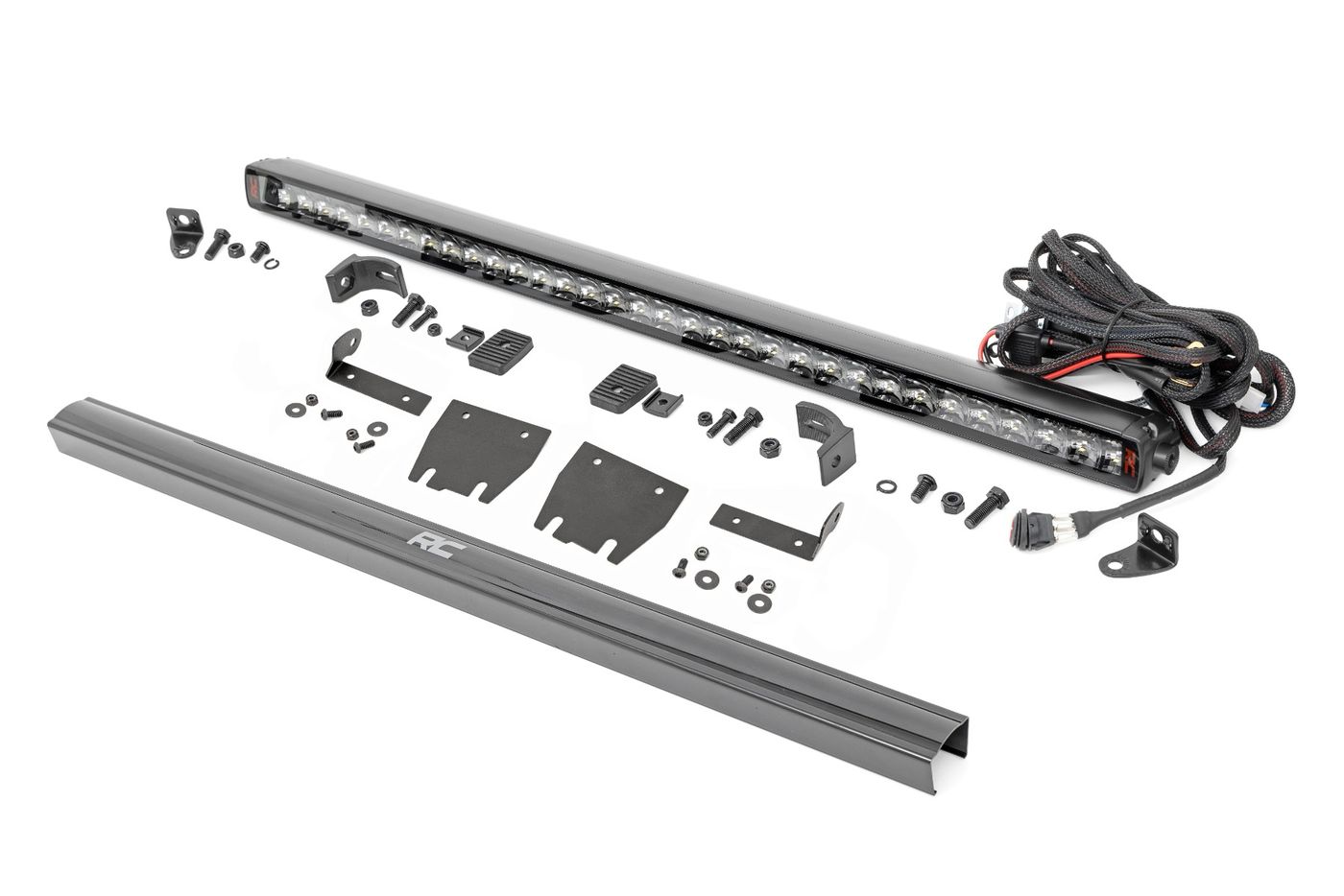 Rough Country LED Hood Kit | 30" | Spectrum Series | Jeep Gladiator JT/Wrangler JL (18-26)
