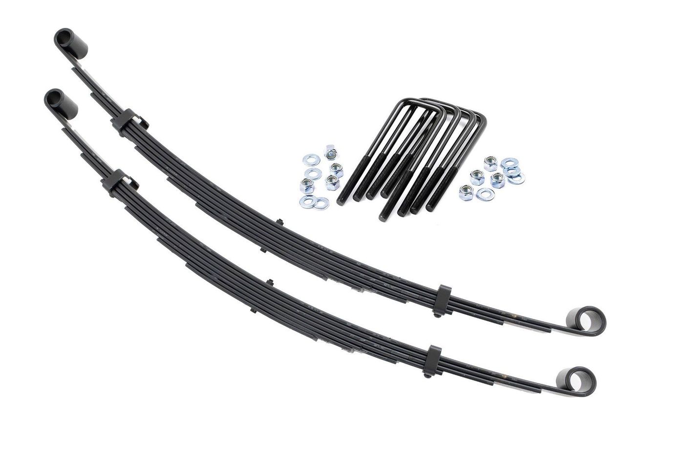Rough Country Front Leaf Springs | 4" Lift | Pair | Ford F-250 4WD (1977-1979)