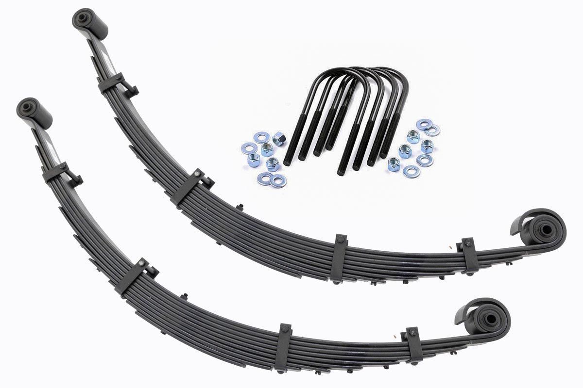 Rough Country Front Leaf Springs |8" Lift | Pair | Ford F-250/F-350 Super Duty 4WD (99-04)