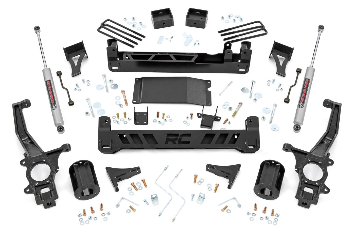 Rough Country 6 Inch Lift Kit | Nissan Frontier 2WD/4WD (2022-2026)