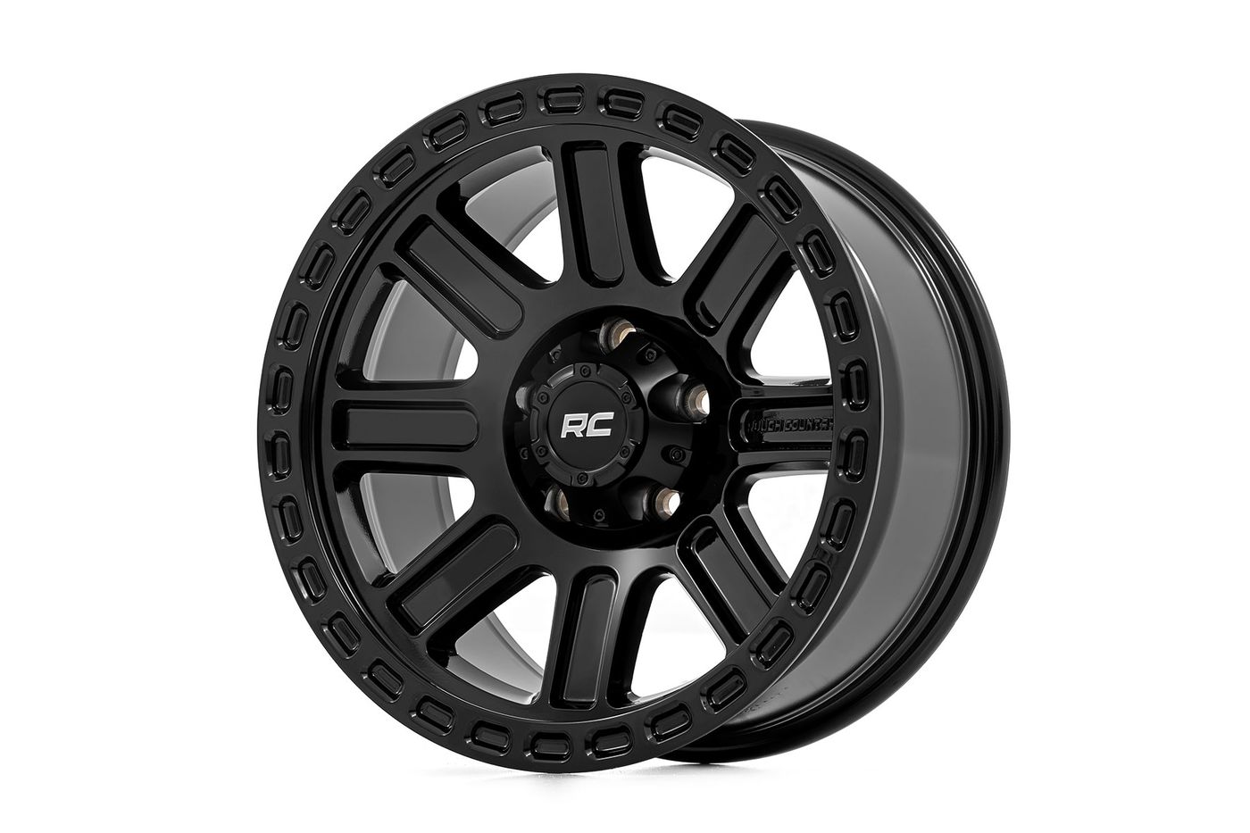 Rough Country Rough Country 84 Series Wheel | Gloss Black | 17x8.5 | 6x5.5 | +0mm