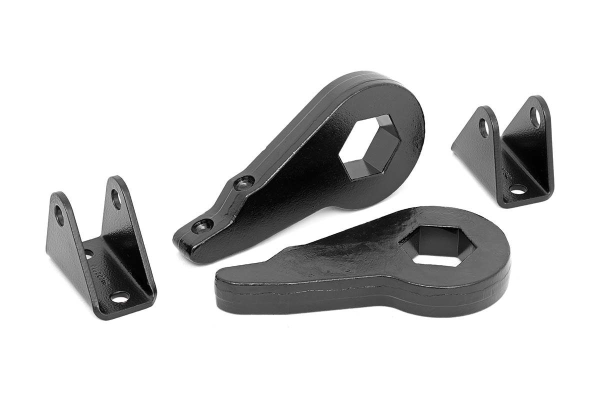 Rough Country 2 Inch Leveling Kit | FK/FF Code | Shock Ext | Chevy/GMC 2500HD (01-10)