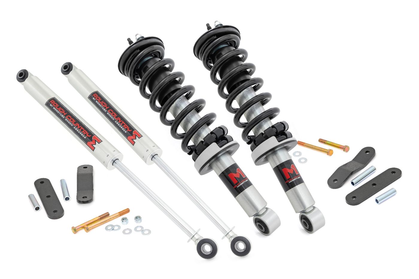 Rough Country 2.5 Inch Lift Kit | M1 Struts/M1 | Nissan Frontier 4WD (2005-2026)
