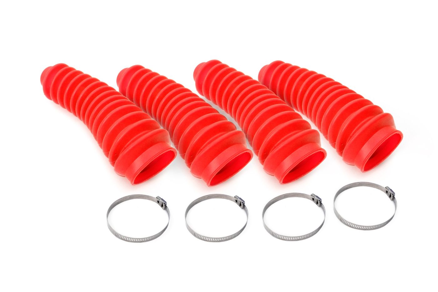Rough Country Shock Boots | Red | 4 Pack