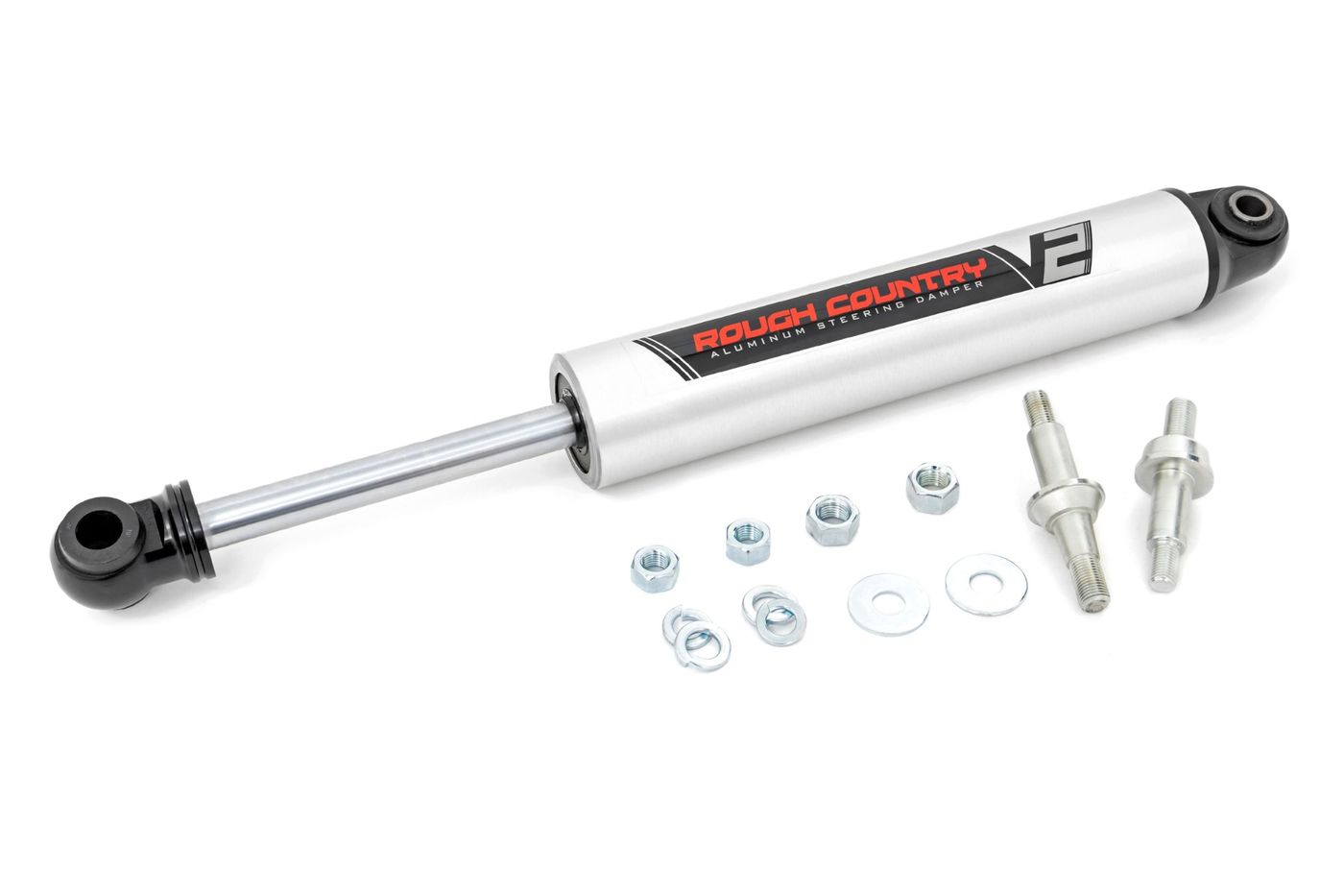 Rough Country V2 Steering Stabilizer | Chevy/GMC C10/K10 Truck & SUV/K5 Blazer 4WD (73-91)
