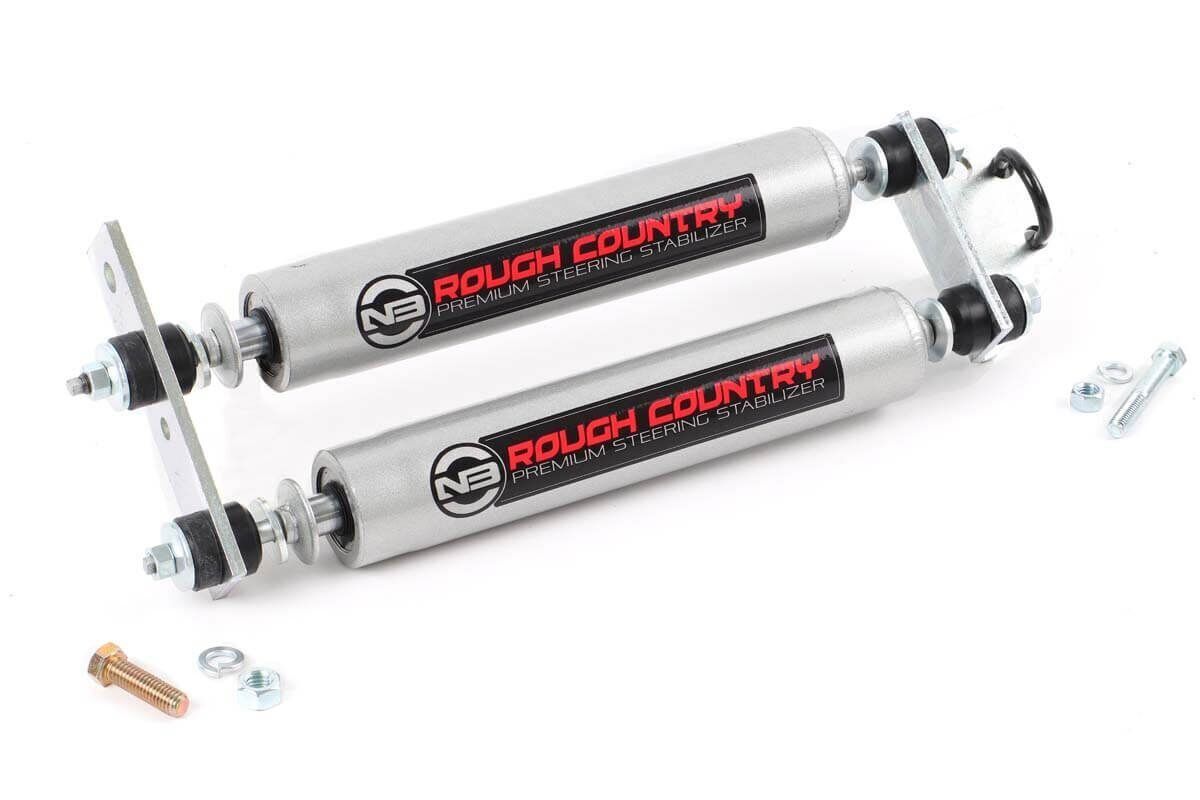 Rough Country N3 Steering Stabilizer | Dual | Toyota 4Runner/Truck 4WD (1986-1995)