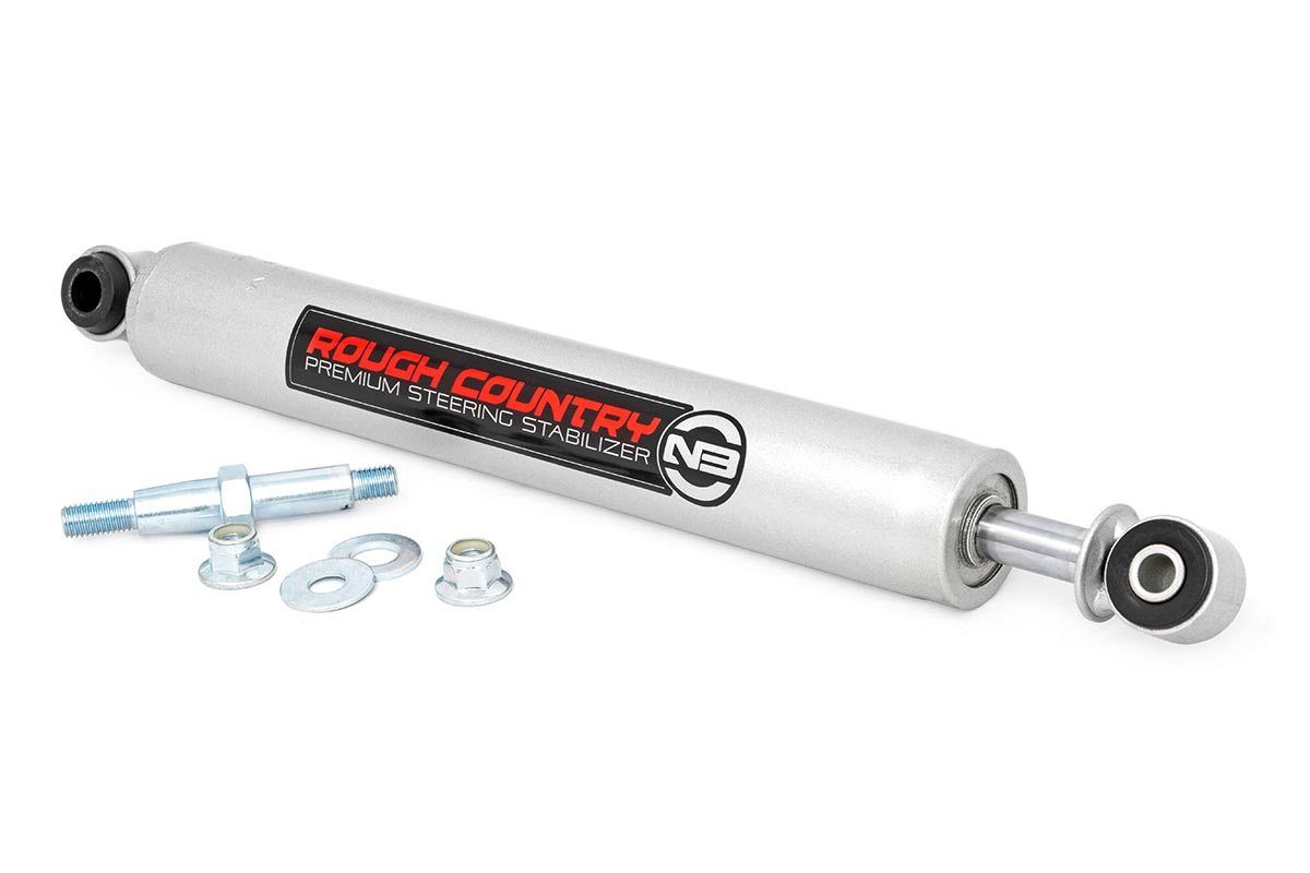 Rough Country N3 Steering Stabilizer | 0-8 Inch Lift | Ford F-250/F-350 Super Duty (08-16)