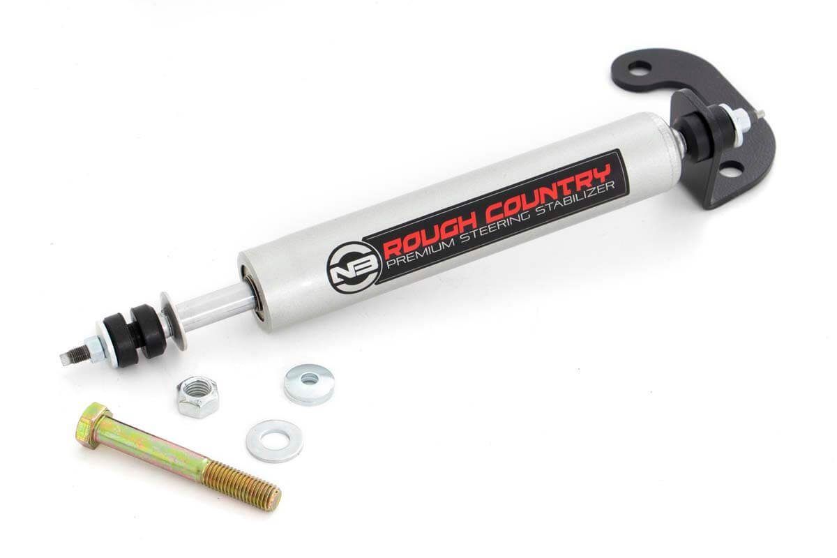 Rough Country GM N3 Steering Stabilizer | 4-6 Inch Lift | Chevy Half-Ton Suburban (92-99)/Tahoe (95-99)