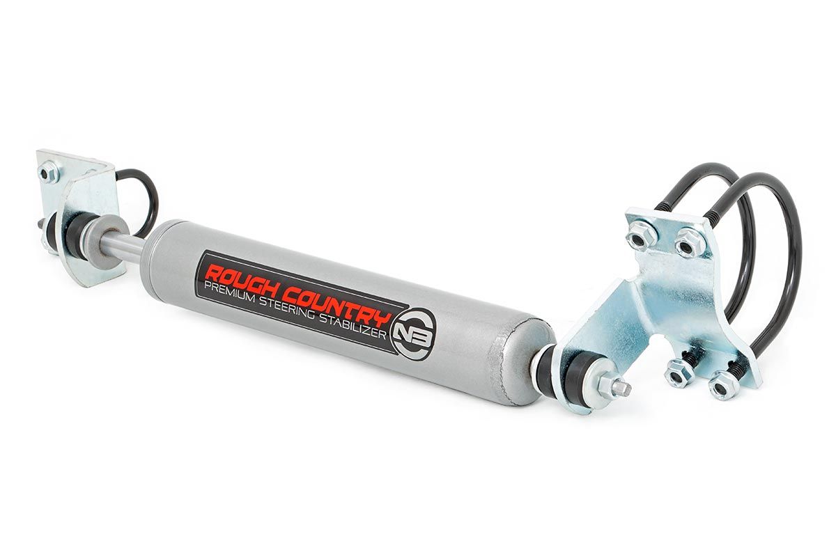 Rough Country N3 Steering Stabilizer | Mono Axle | Ford F-350 4WD (1986-1997)
