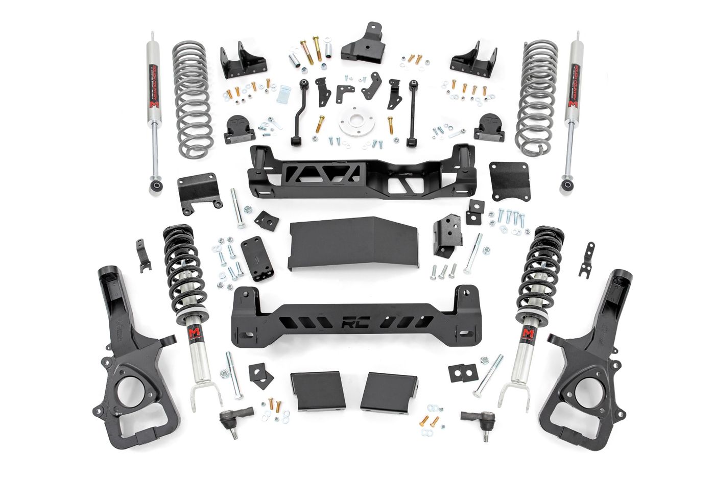 Rough Country 6 Inch Lift Kit | M1 Struts | Rear Coils | Ram 1500 4WD (2025-2026)