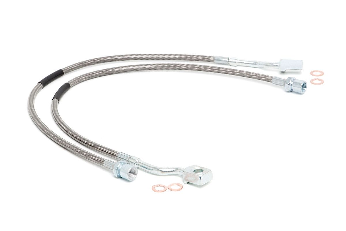 Rough Country Brakes Lines | Front | Chevy/GMC 1500/1500 SUV/2500HD/3500HD (07-19 & Classic)