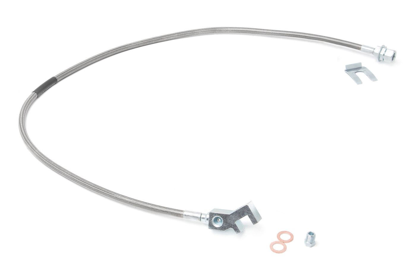 Rough Country Brake Line | Stainless | Rear | 4-8 Inch Lift | Ford F-250/F-350 Super Duty (99-04)