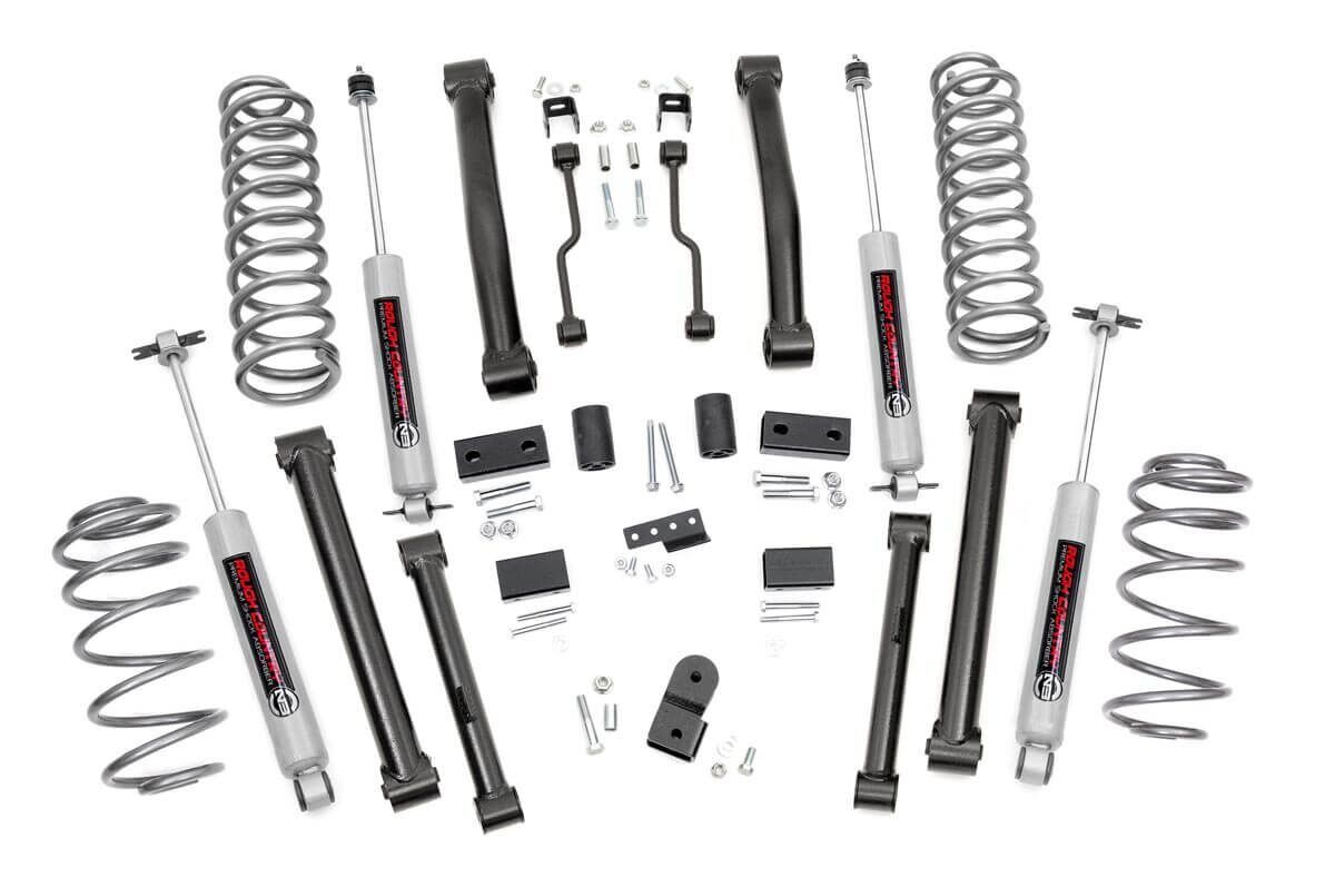 Rough Country 4 Inch Lift Kit | Jeep Grand Cherokee ZJ 2WD/4WD (1993-1998)