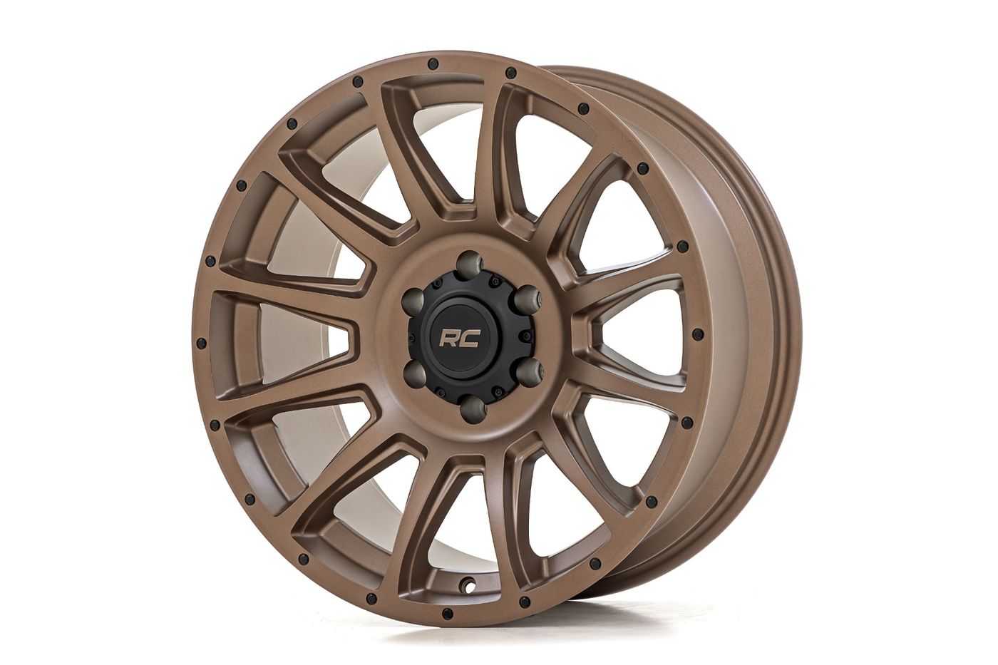 Rough Country Rough Country 90 Series Wheel | One-Piece | Bronze | 18x9 | 8x6.5 | -12mm