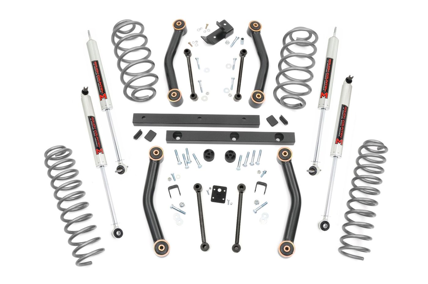 Rough Country 4 Inch Lift Kit | M1 | Jeep Wrangler TJ 4WD (1997-2002)