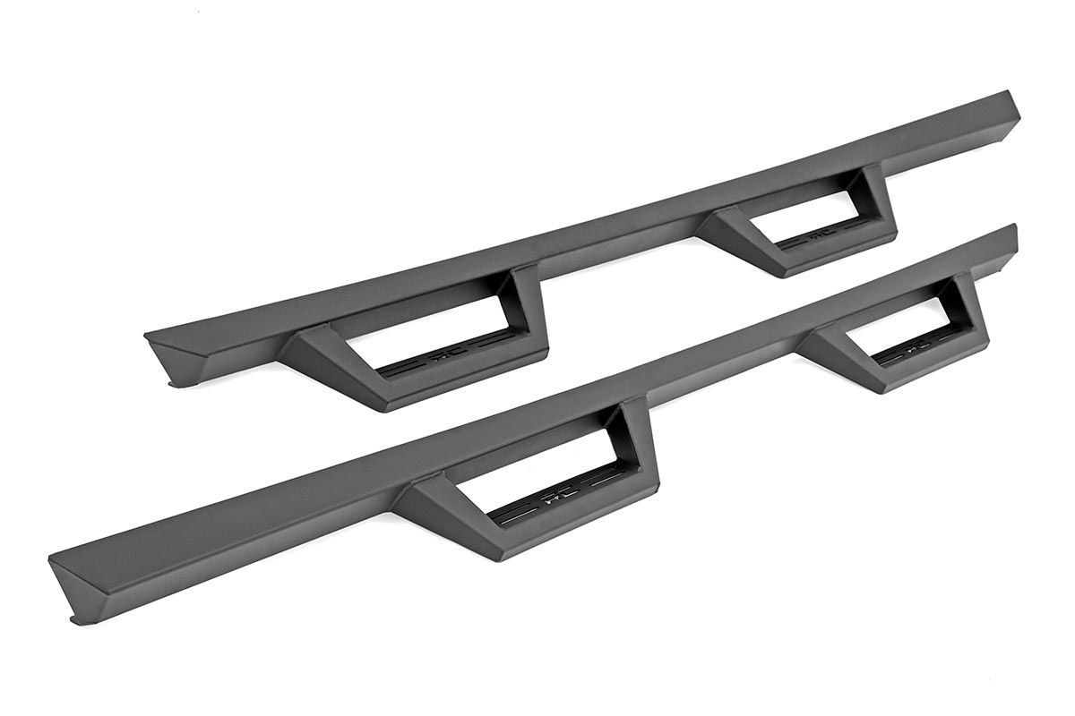 Rough Country Contoured Drop Steps | 4 Door | Jeep Wrangler JL (21-25)/Wrangler Unlimited (18-26)