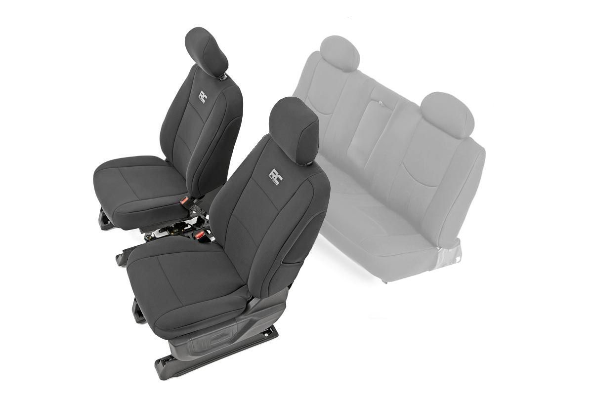 Rough Country Seat Covers | FR 40/20/40 | Chevy/GMC 1500 2WD/4WD (14-18 & Classic)