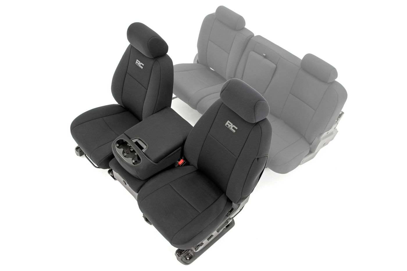 Rough Country Seat Covers | Front 40/40/20 | Chevy/GMC 1500/2500HD (07-13)