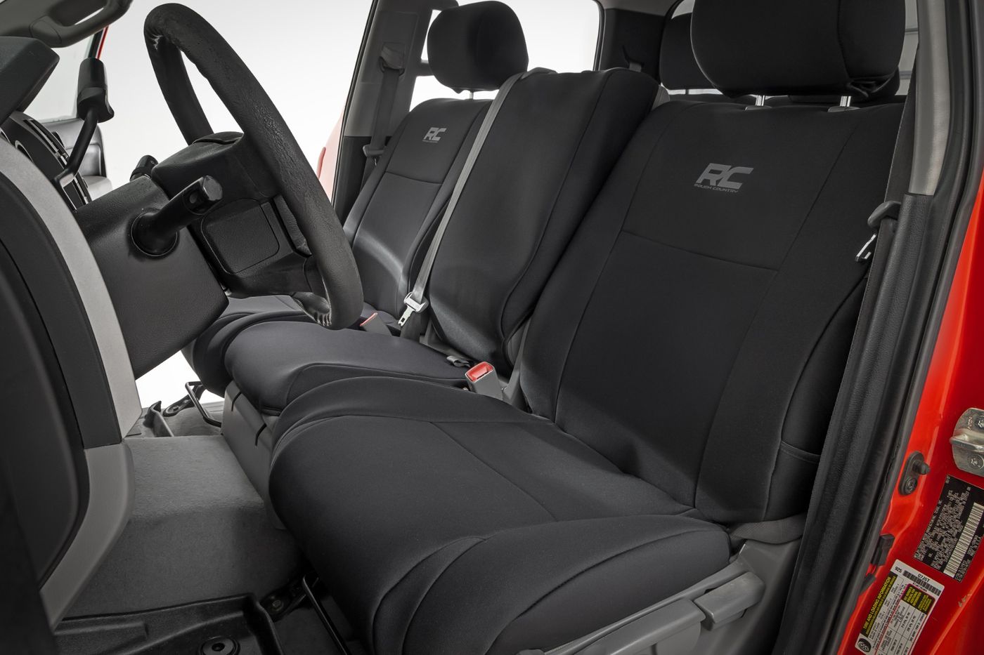 Rough Country Seat Covers | FR w/ Console Cover and Rear | Toyota Tundra 2WD/4WD (07-13) | #91061
