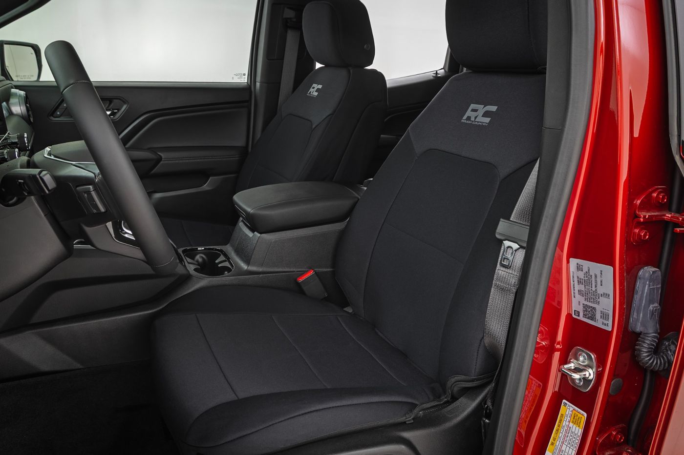 Rough Country Seat Covers | Front Bucket | Rear Bench | Chevy/GMC Canyon/Colorado (23-26)