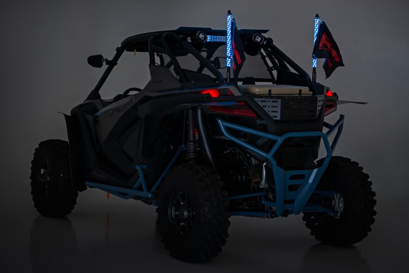 Rough Country LED Light Whip Kit | 2 ft | Multi-Color | 2-pc